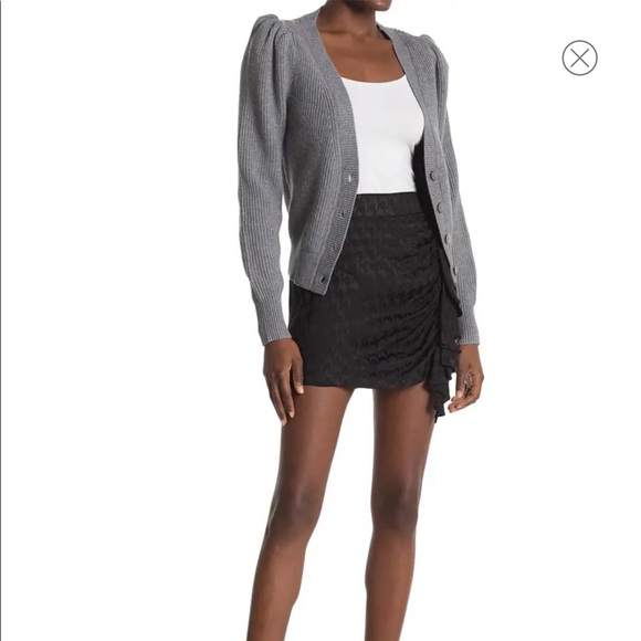 Laundry By Shelli Segal Skirts Nwt Laundry Houndstooth Ruffled Skort Poshmark